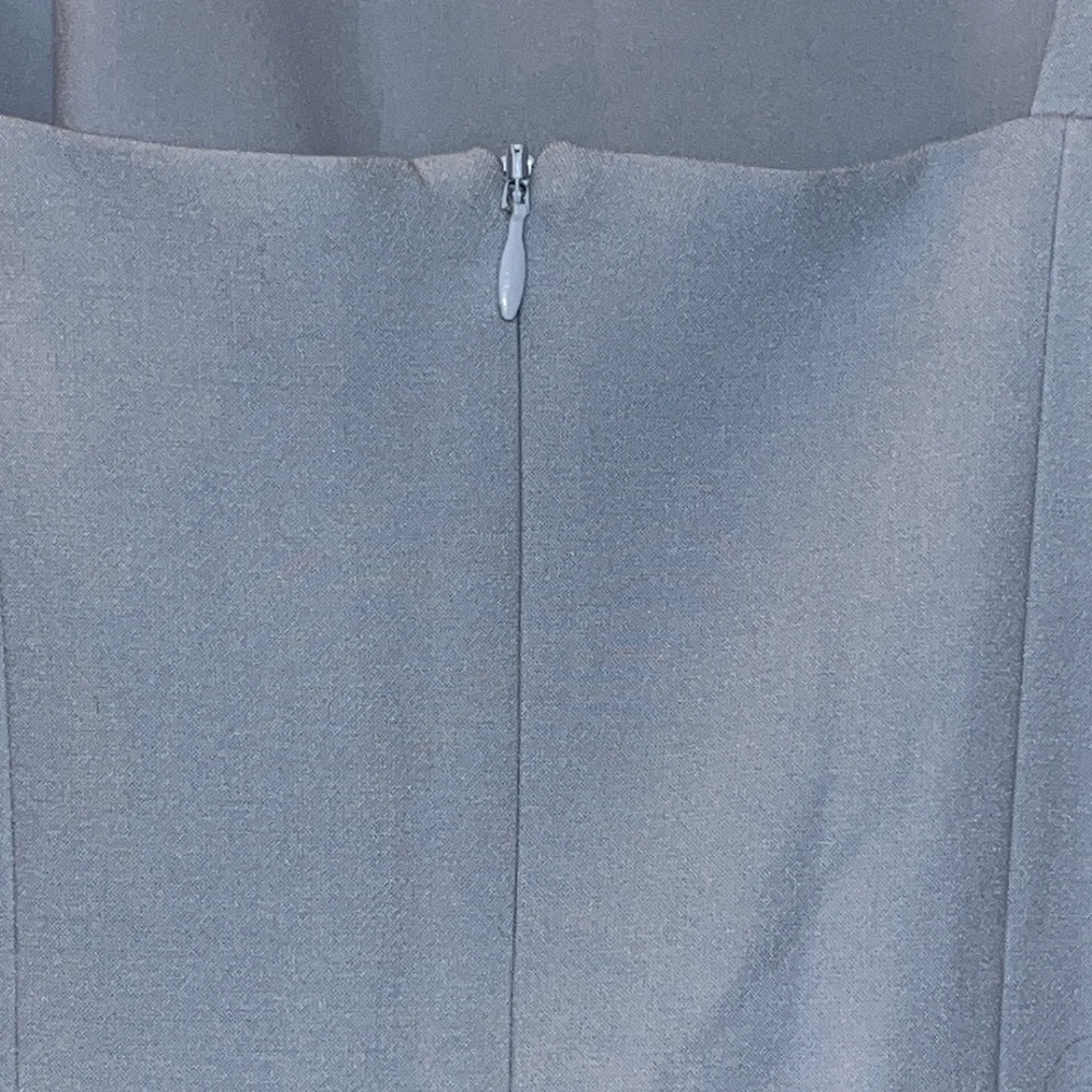 French Connection Women's Whisper Light Stretch Solid Mini Light Blue Dress sz 6 - Picture 13 of 17